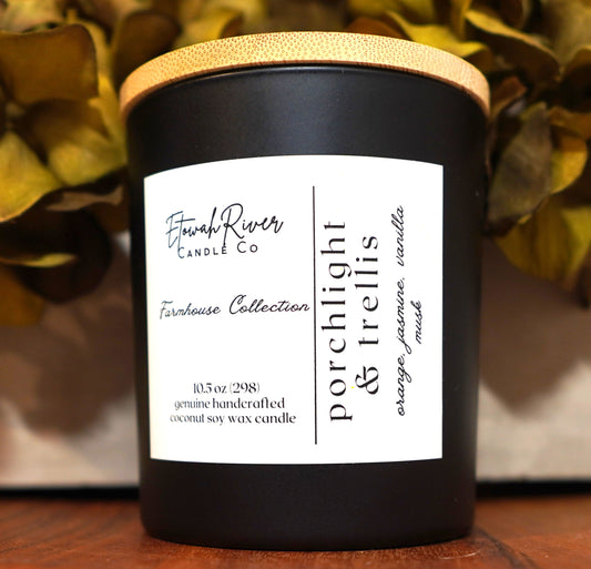 Porchlight and Trellis